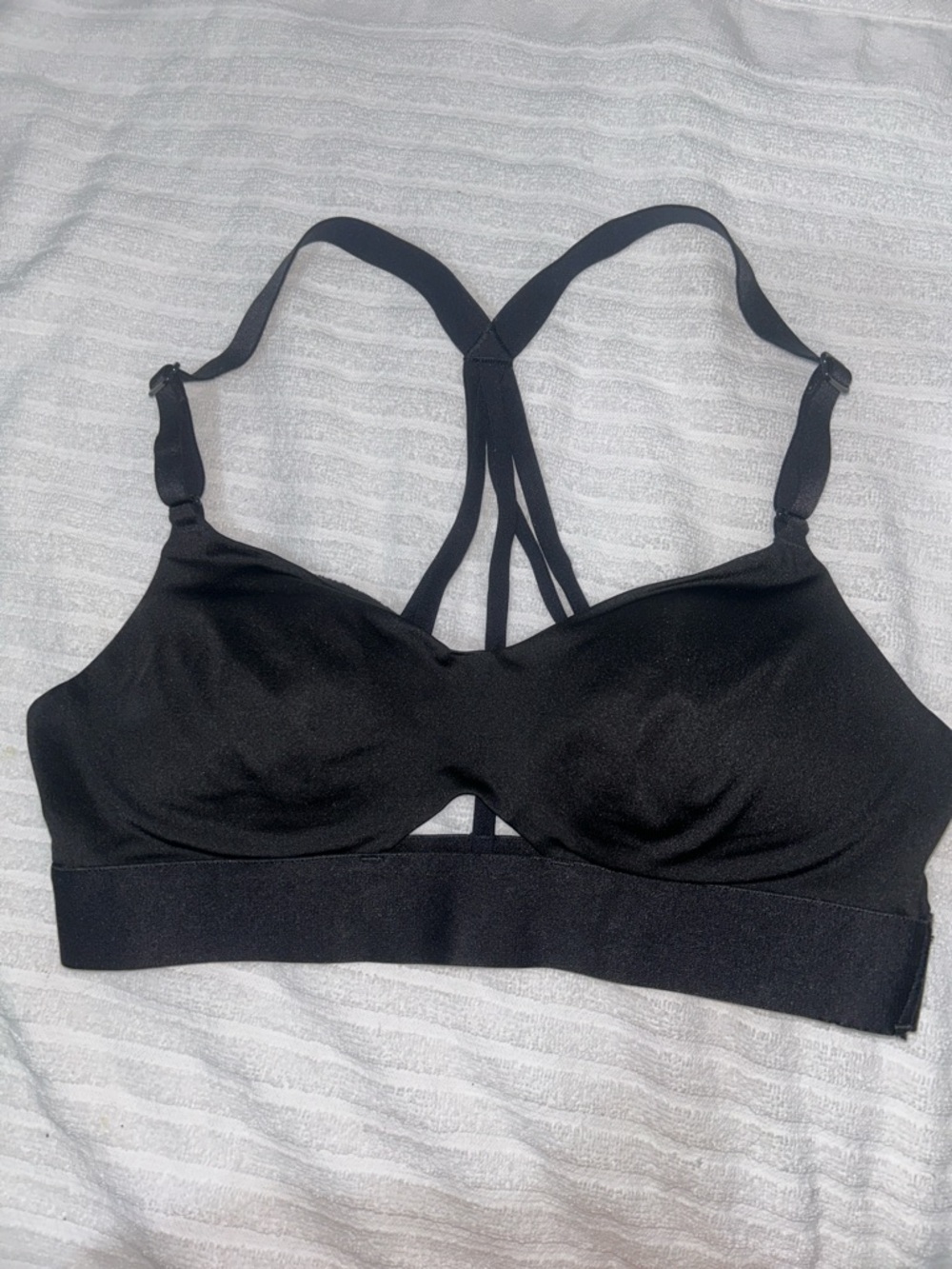 Victoria’s Secret Black Strappy Wireless Bralette